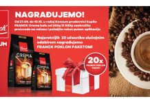 Franck nagradna igra 2021 u Konzum prodavaonicama