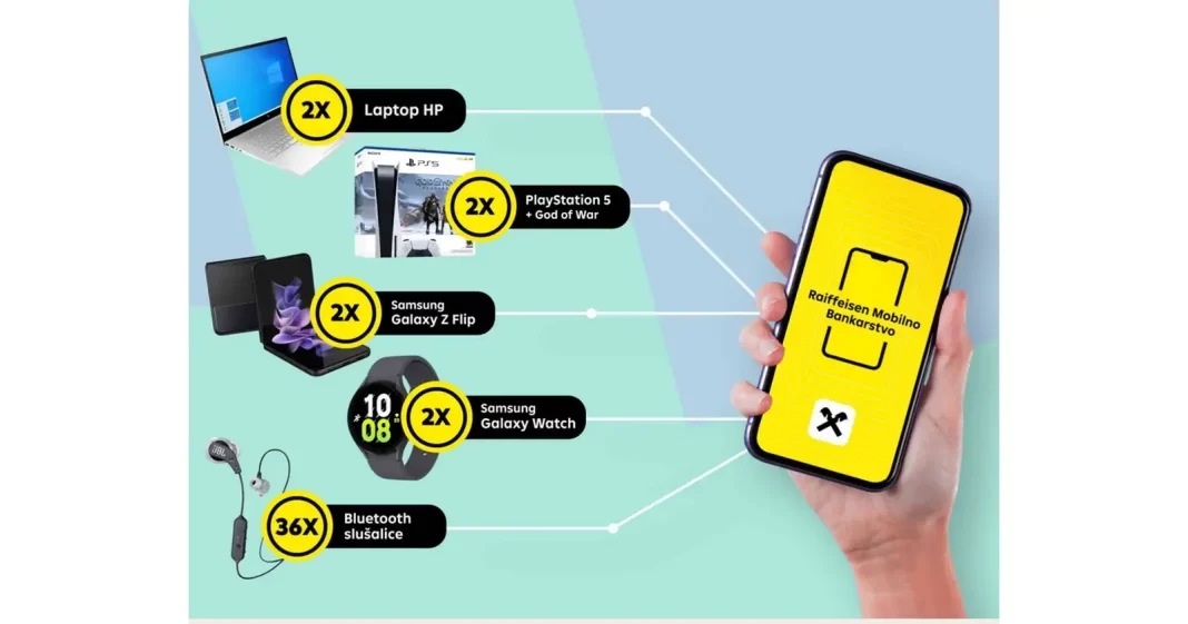 Raiffeisen banka nagradna igra 2023- Transakcije broji i nagrade osvoji!