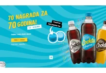 Cockta nagradna igra: 70 nagrada za 70 godina!