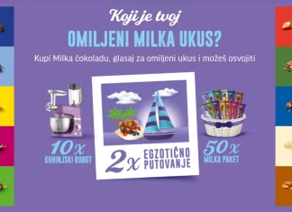 Milka nagradna igra: Omiljeni Milka Ukus