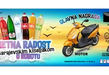 Sarajevski kiseljak nagradna igra: Ljetna radost sa Sarajevskim kiseljakom u Robotu