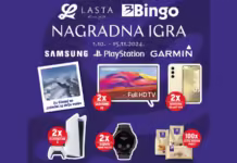 Lasta nagradna igra za TV, pametni mobitel, PlayStation,…