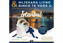 Mljekara Livno i Bingo te vode u Istanbul! Nagradna igra Mljekara Livno za putovanje Istanbul!