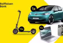 Raiffeisen bank nagradna igra 2024: Osvoji električni automobil VW tip ID.3