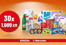 Konzum i Mercator nagradna igra: Legendarni brendovi nagrađuju!