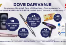 DOVE nagrađuje u cm s fantastičnim nagradama!