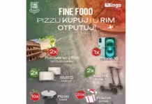 Fine Food nagradna igra u Bingo: Fine Food pizzu kupuj i u Rim otputuj