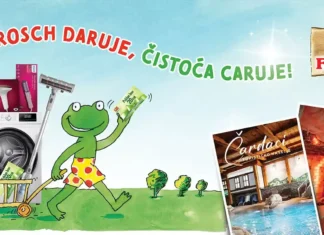Frosch nagradna igra u cm: Frosch daruje, čistoća caruje!