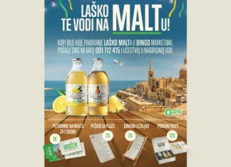Laško nagradna igra 2025: Laško Malt te vodi na Maltu