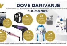 Dove nagradna igra u cm za Apple i Remington nagrade