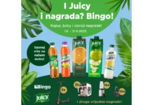 JUICY nagradna igra u Bingo marketima: JUICY nagrađuje