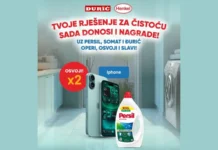 Persil i Somat nagradna igra za Iphone 16 u Đurić supermarketima