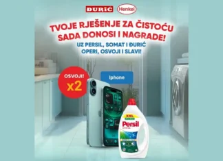 Persil i Somat nagradna igra za Iphone 16 u Đurić supermarketima