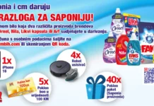 Saponija nagradna igra u cm: Saponija darivanje!