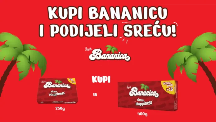 Bananica nagradna igra: Podijeli sreću