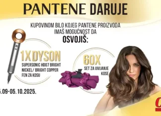 Pantene nagradna igra u cm: Pantene daruje