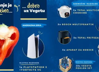 Podravka i Vegeta nagradna igra: Kuhanje je strašno…dobro uz Vegetu
