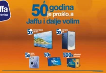 Jaffa nagradna igra 2025 u BiH: Jaffa nagrađuje