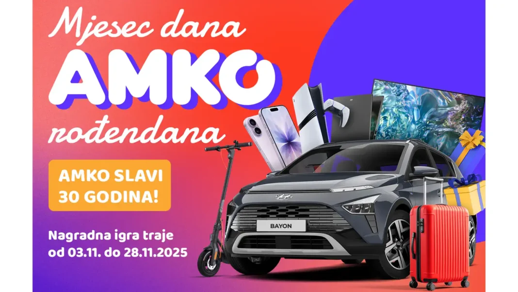 Amko nagradna igra 2025 za automobil Hyundai Bayon