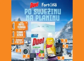 DUEL nagradna igra u Fortuna marketima: Po svježinu na planinu!