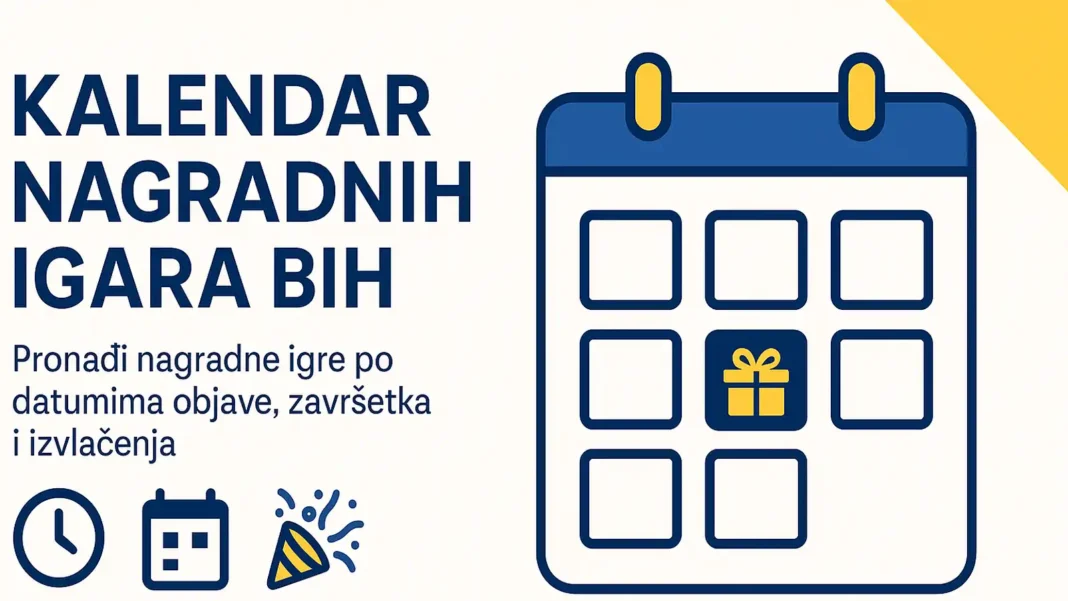 Kalendar nagradnih igara BiH – sve na jednom mjestu