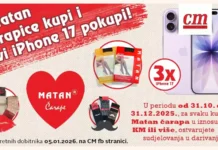 Matan nagradna igra u cm: Matan čarapice kupi i iPhone17 pokupi!