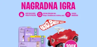 VIOLETA DOUBLE CARE nagradna igra u Bingo marketima