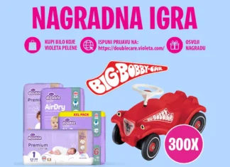 VIOLETA DOUBLE CARE nagradna igra u Bingo marketima