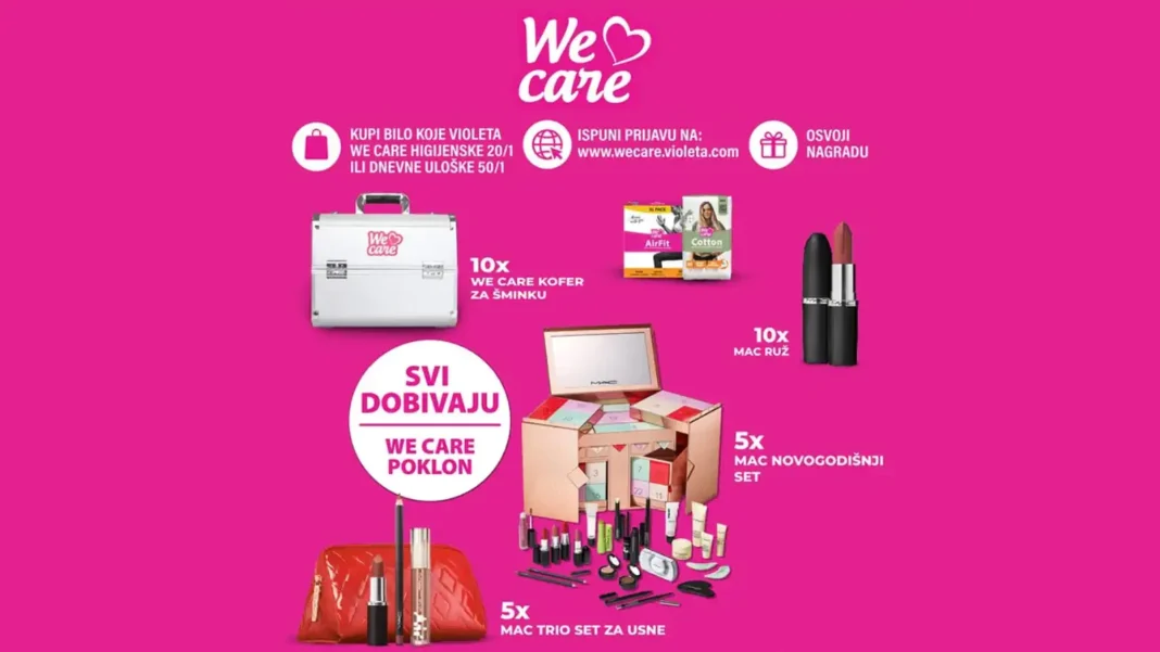 Violeta We Care nagradna igra za šminku!