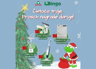 Frosch nagradna igra: Čistoća traje,Frosch nagrade daruje!