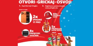 Pringles nagradna igra: Otvori, grickaj i osvoji!