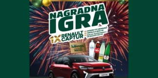 Sarajevski kiseljak nagradna igra 2025 za automobil Renault Captur uz Sky, Sensation, Sara i kiseljak