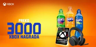 Fanta nagradna igra 2026: Fanta & Xbox