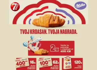 7days i Milka nagradna igra u Konzumu: Tvoj kroasan tvoja nagrada 7days i Milka nagradna igra u Konzumu uz kroasane