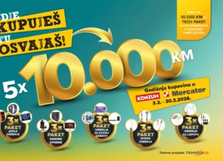 Konzum nagradna igra 2026: Gdje kupuješ, tu osvajaš!