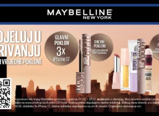 Maybelline nagradna igra u cm: Tvoj trenutak uz Maybelline