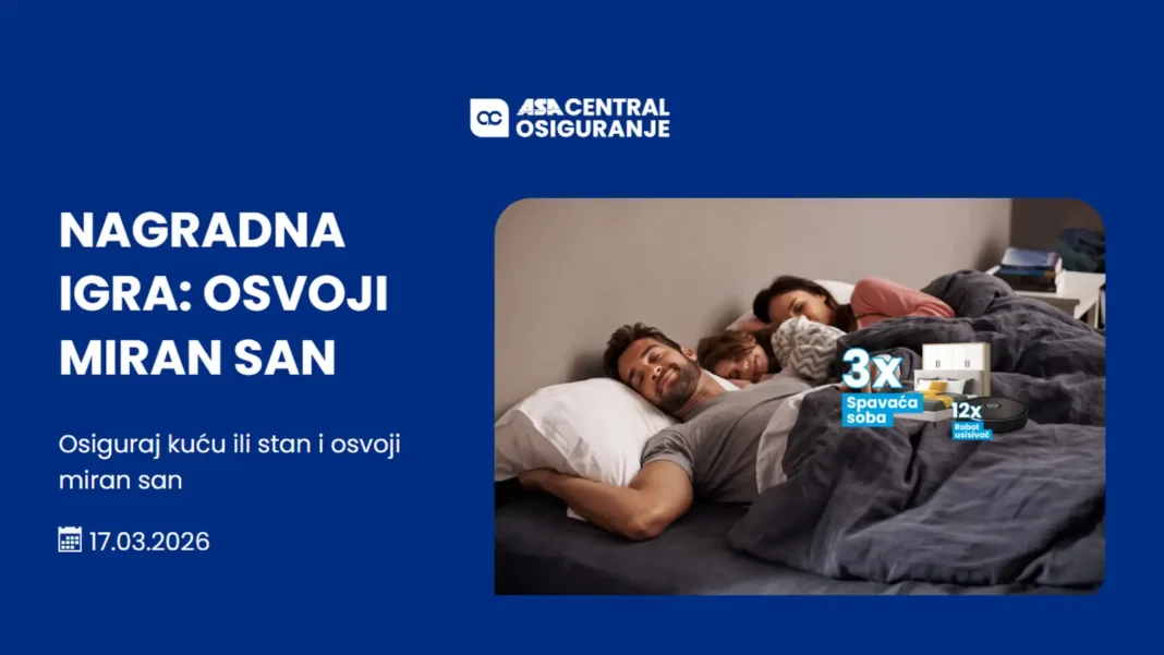 ASA CENTRAL osiguranje: Osiguraj kuću ili stan i osvoji miran san