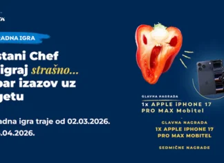 Besplatna Vegeta nagradna igra: Strašno dobar izazov uz Vegetu Besplatna Vegeta nagradna igra za iPhone 17 Pro Max i druge vrijedne nagrade