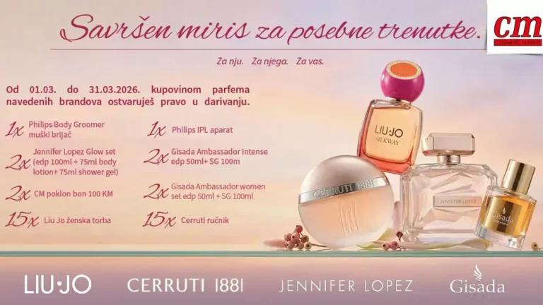 cm nagradna igra: Savršen miris za posebne trenutke!