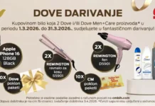Dove nagradna igra za iPhone 16 i Remington nagrade Dove nagradna igra za iPhone 16 i Remington nagrade