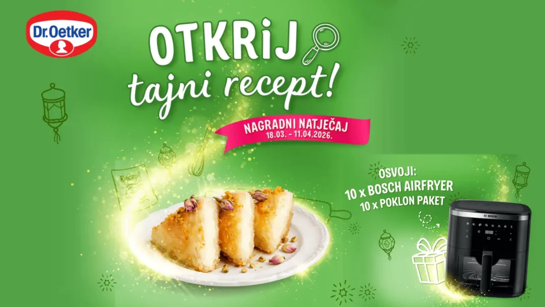 Dr. Oetker nagradna igra : Proljetno darivanje