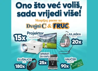 Fructal poklanja: Ono što već voliš sada vrijedi više! Fructal nagradna igra : Ono što već voliš sada vrijedi više!