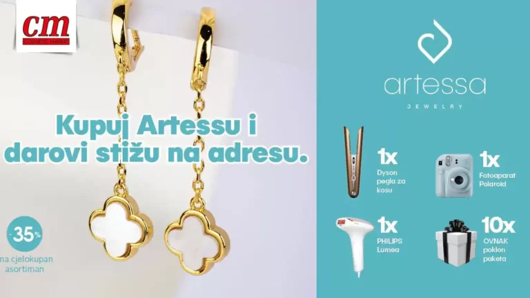 Kupuj Artessu i darovi stižu na adresu!