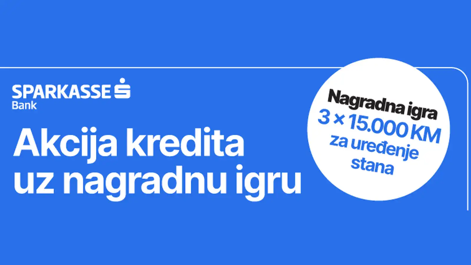 Sparkasse Bank nagradna igra za uređenje stana