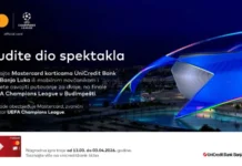 UniCredit Banja Luka i Mastercard nagradna igra: Budi dio spektakla UEFA finala