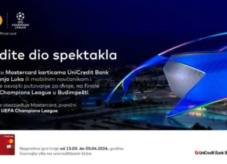 UniCredit Banja Luka i Mastercard nagradna igra: Budi dio spektakla UEFA finala