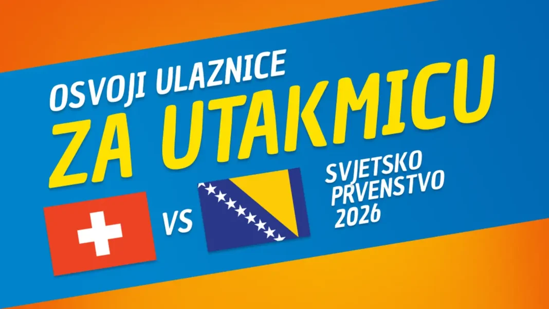 Cedevita nagradna igra 2026: Ulovi CE za ulazniCE za utakmicu Švicarska – BiH