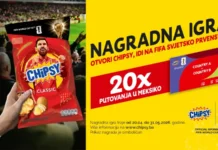 Chipsy nagradna igra 2026: CHIPSY te vodi na Svjetsko prvenstvo FIFA2026 Chipsy nagradna igra 2026: CHiPSY te vodi na svjetsko prvenstvo FIFA2026