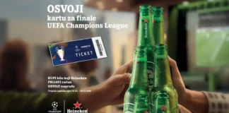 Heineken nagradna igra 2026: Osvoji kartu za finale Lige šampiona Heineken nagradna igra: Osvoji kartu za finale Lige šampiona