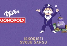Milka nagradna igra 2026 u BiH: MILKA x MONOPOLY za nagrade! Milka nagradna igra: MILKA x MONOPOLY za nagrade!